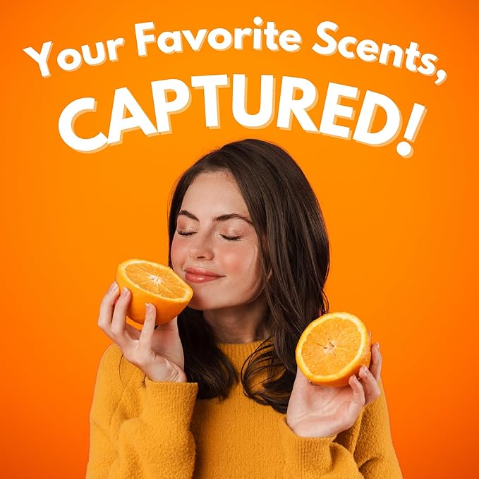 NI-712 Fresh Orange Odor Eliminator Spray (2 Bottles)– Powerful, Long-Lasting Odor Neutralizer – Instant Air Freshener for Home, Car & More – Pint-Sized (16 oz)