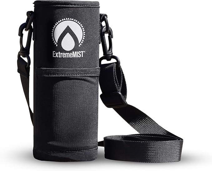 GoMist Misting & Drinking Bottle with Holder and Strap