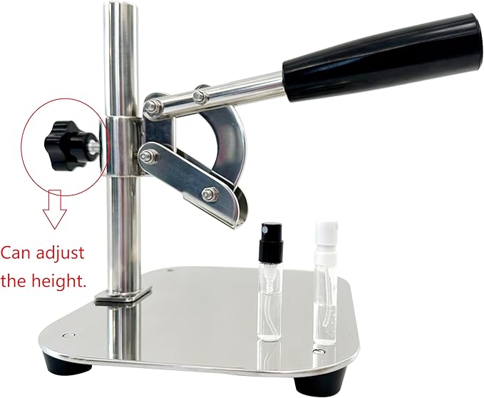 Manual 2ML 5ML 10ML small perfume capping machine,perfume sample capper,travel sample liquid bottle capper for diameter 10mm or 11mm glass bottle
