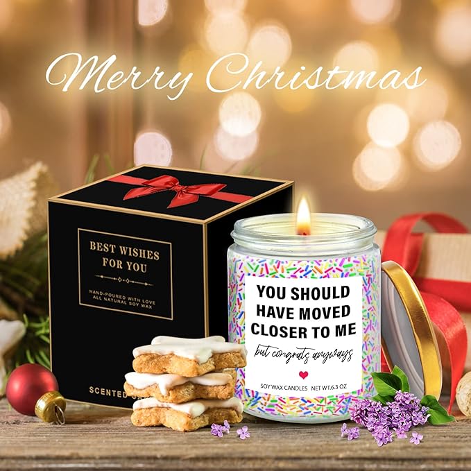 House Warming Gifts for New Home Housewarming Gifts Lavender Scent Candles Apartment Funny Decor New Homeowner Gift for Her Friends