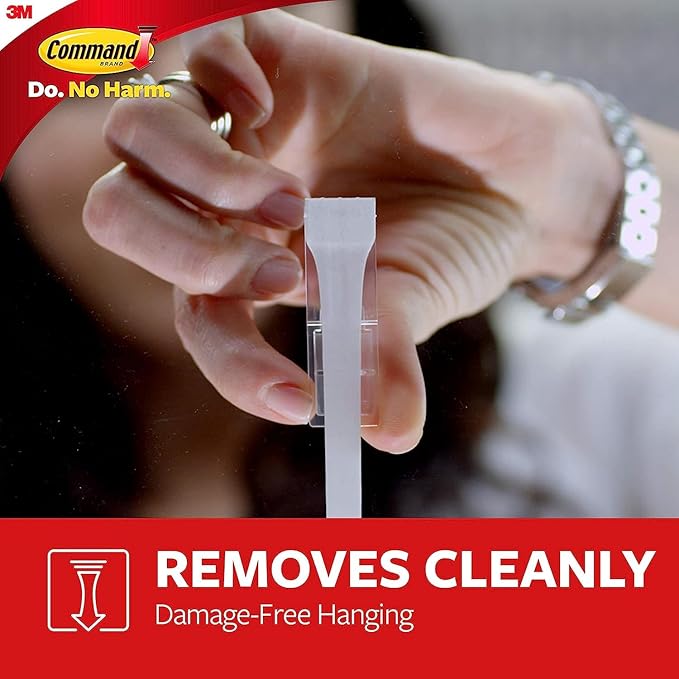 Command 10 lb XL Heavyweight Hook, 2 Wall Hooks and 6 Strips, Damage-Free Hanging with Adhesive, Heavy Duty Hanging Great for Organization and Storage