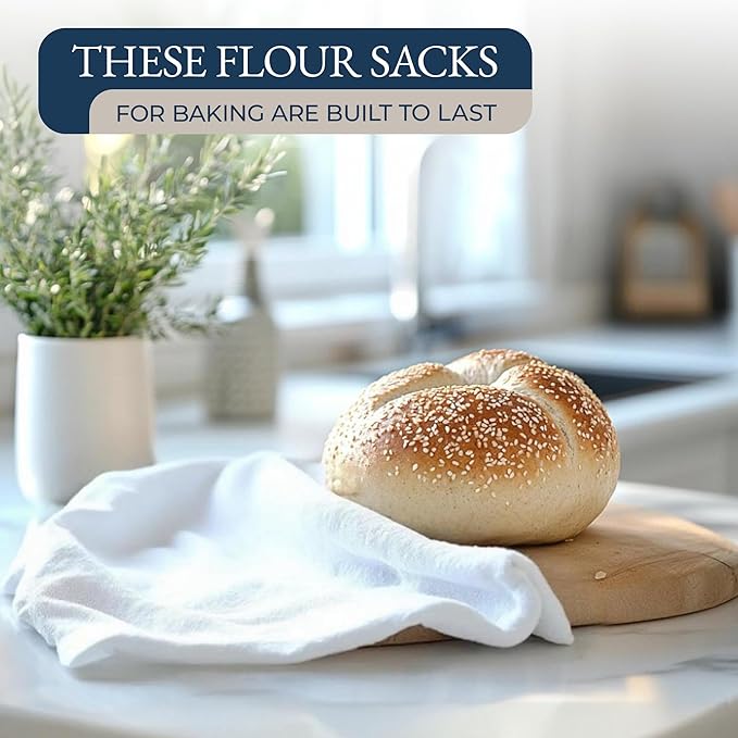 LANE LINEN 20 Piece Kitchen Dish Cloths Set - 100% Cotton Dish Towels, Heat Resistant Kitchen Mittens and Pot Holder Set, Reusable Dish Rags for Washing Dishes, Absorbent Dish Towels- Beige
