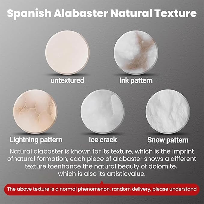 Alabaster Wall Sconces, 25" Black Alabaster Sconce, Spanish Natural Marble Bathroom Vanity Sconces, Rectangle Modern Sconces Lighting for Bedroom Living Room Staircases Hallway