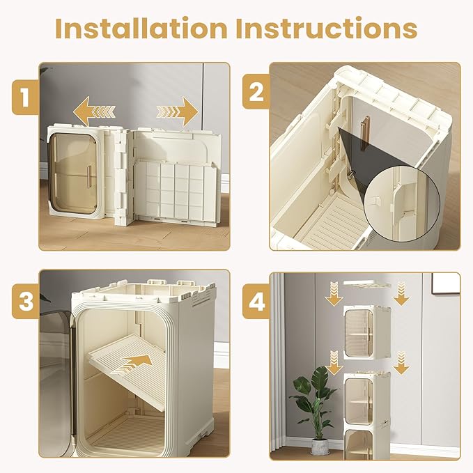 4 Tier Slim Bathroom Storage Cabinet, Narrow Organizer with Wheels and Toilet Paper Holder, Waterproof, No Assembly Required, Perfect for Small Spaces in Bathroom, Kitchen and Living Room