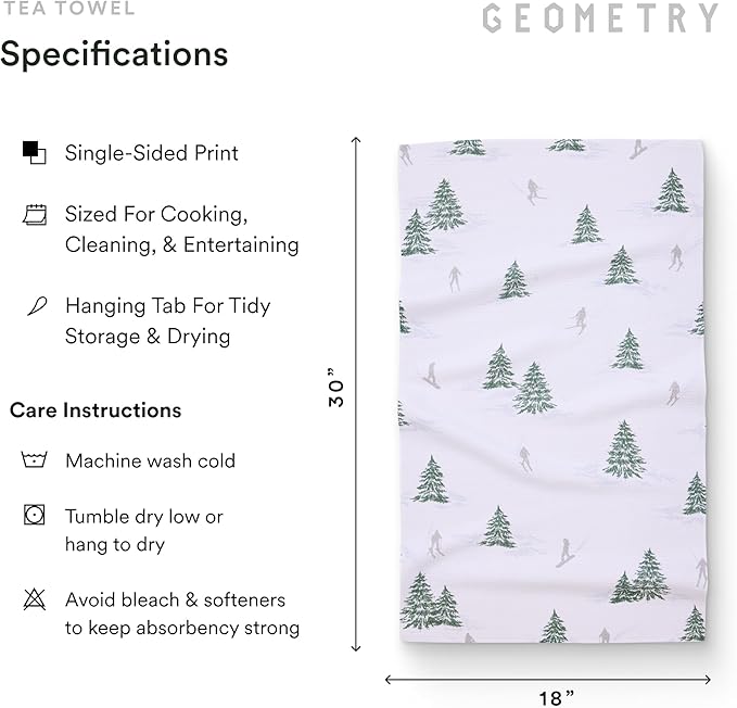 Christmas Kitchen Towels - Quick Dry Microfiber Cloth Dish Towels for Kitchen Drying - Premium Quick Dry Towel - Evermont