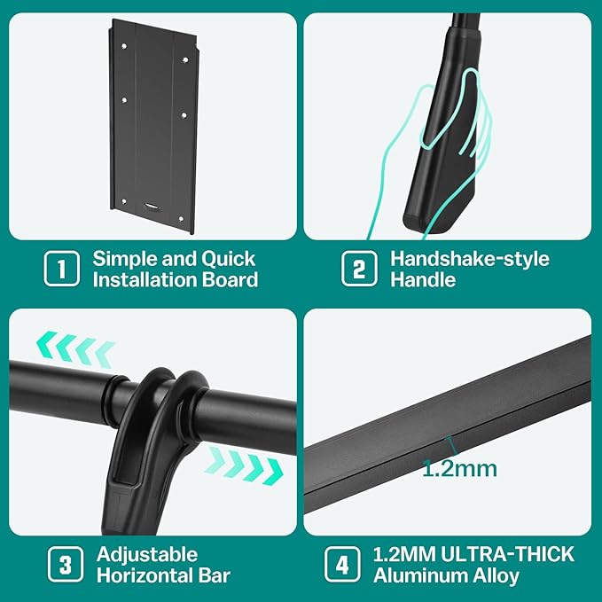 Put Down Closet Rod 2 Pack, Adjustable 26-35 Inch Wardrobe Lift Rail Organizer Two-way Buffering Heavy Duty Wardrobe Hanger for Cabinet, Organizer Storage System Side Mounted, 33 lbs Load Capacity