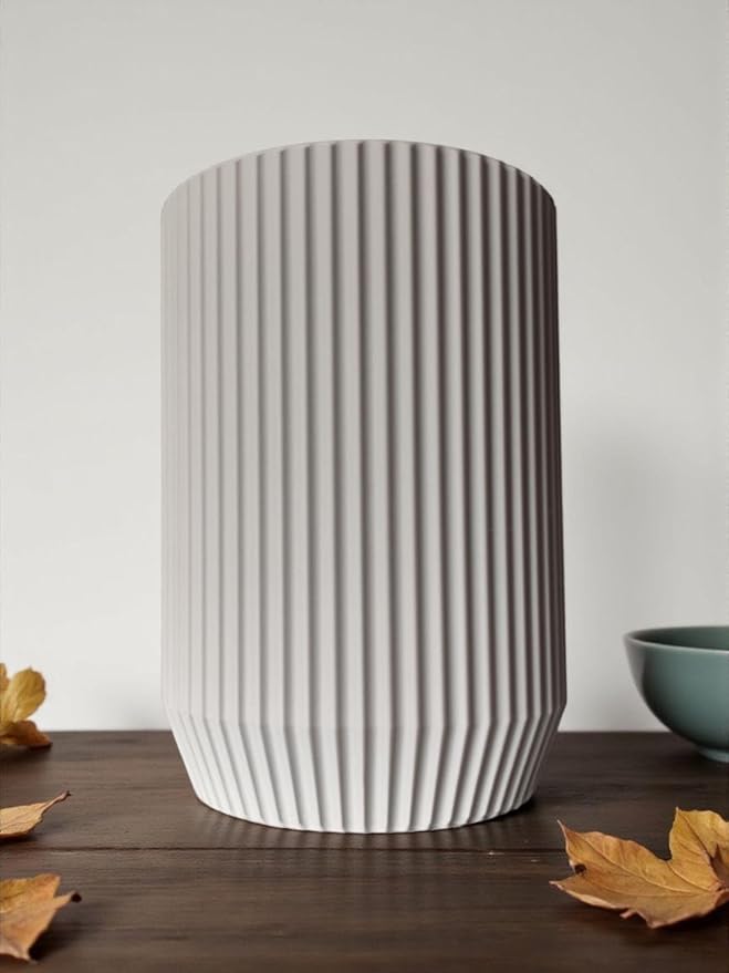 Minimalist Compatible with Kitchen Utensil Holder | Modern Ribbed Countertop Organizer | Elegant Eco Friendly Compatible with Handcrafted Compatible with Kitchen Decor