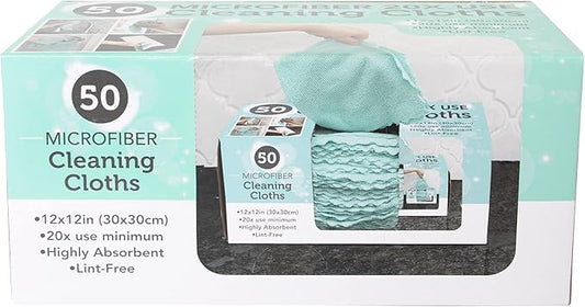 Ritz Microfiber Cloth 50-Pack, Mint