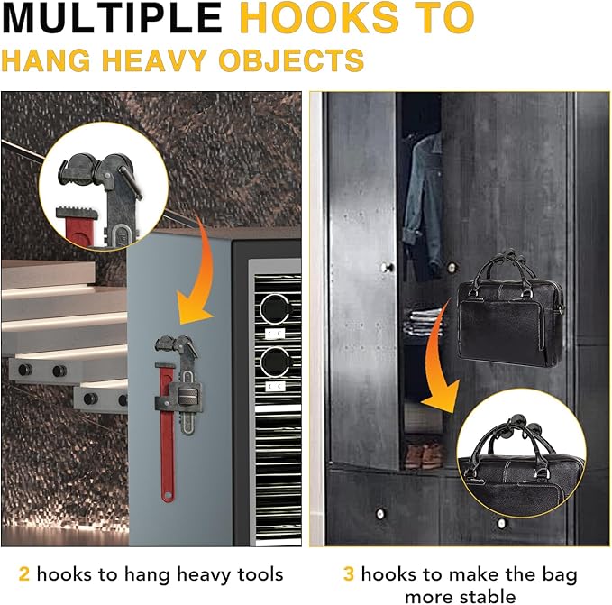 DIYMAG Magnetic Hooks, 30lbs+ Magnet Hook 2025 Cruise Cabin Ship Essentials Heavy Duty Strong Magnets Refrigerator Fridge Hanging for Classroom Beach Vacation Kitchen Grills Home Black 60 Pack