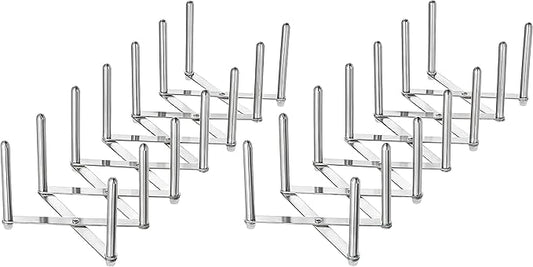 IKEA 701.548.00 Pack of 2 Variera Pot Lid Organizers, Stainless Steel, Adjustable Lenght