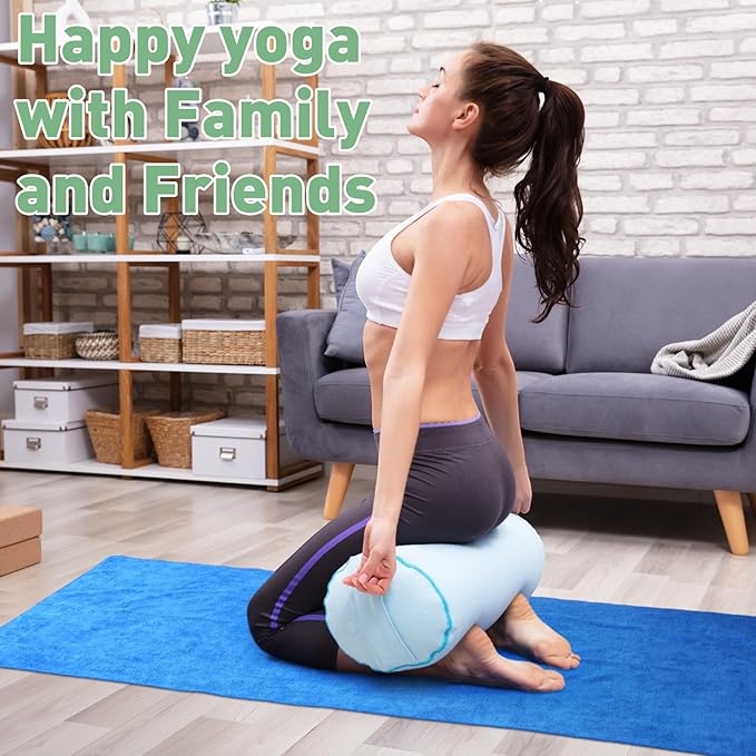 6 Pcs Hot Yoga Towels Bulk Non Slip Microfiber Anti Slip Absorbent Multicolor Wicking Pilates Yoga Mat Towel for Women Men Pilates, 27" x 72" (Stylish)
