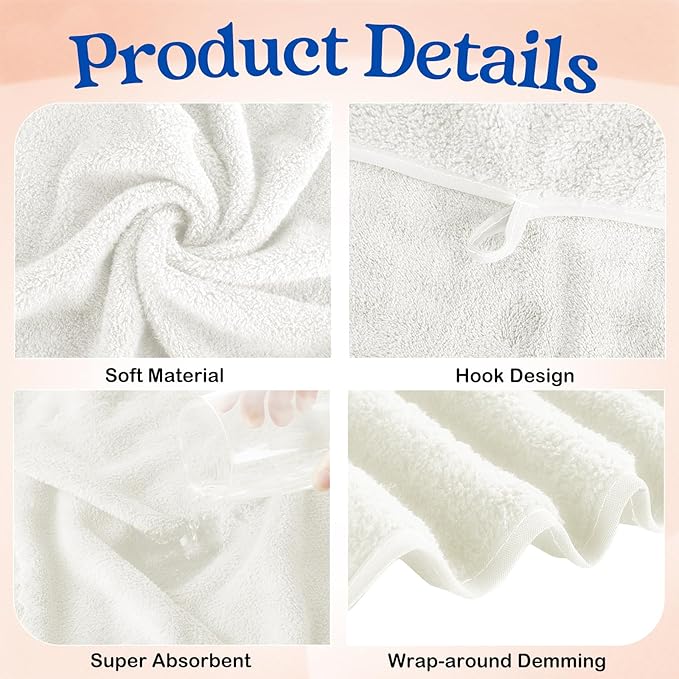 18 Pcs Microfiber Bath Towel Set 6 Bath Towels 6 Hand Towels 6 Washcloths Soft Coral Velvet Highly Absorbent Bathroom Towel for Fitness Sports Yoga Travel(Classic Colors)