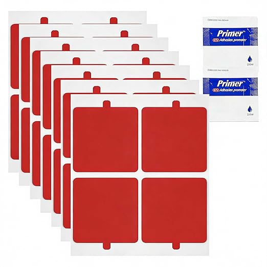 Double Sided Adhesive Pads, 36 PCS 2" Square Double Sided Tape, Waterproof Sticky Pads for Car, Home Decor & Outdoor Use (Square 2'')