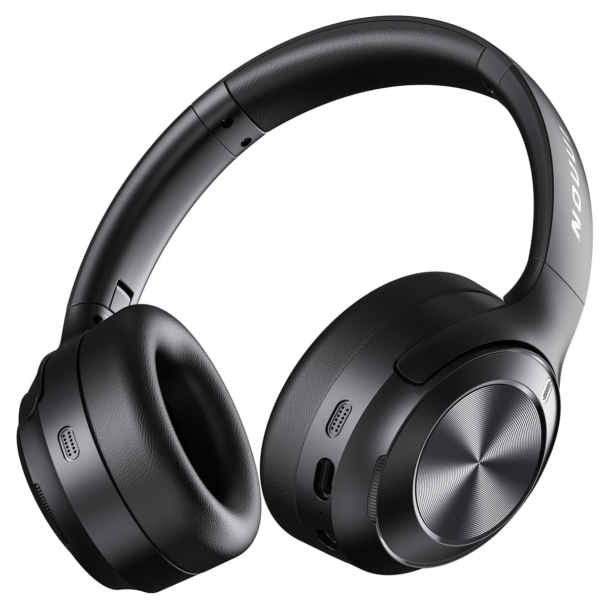 Hybrid Active Noise Cancelling Headphones, Bluetooth Headphones with Hi-Res Audio, 70H Playtime Over Ear Headphones with Fast Charge, ANC Wireless Headphones with Comfort Earcup fo