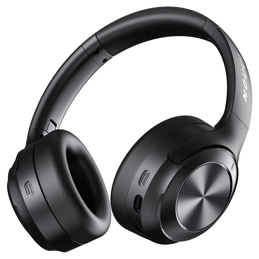Hybrid Active Noise Cancelling Headphones, Bluetooth Headphones with Hi-Res Audio, 70H Playtime Over Ear Headphones with Fast Charge, ANC Wireless Headphones with Comfort Earcup fo