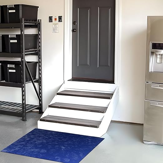 Sticky Mat Tacky Adhesive Pads 300 Sheets, 30 Sheets/Pack, 24'' x 36''/ 60 x 90 cm, Thickened Cleaning Mats for Shoes, Construction, Cleanroom, Laboratories, Hospitals, Dogs, Pets, Home- Blue