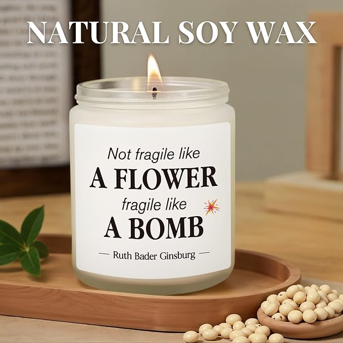 Feminist Gifts Women, Anti-Patriarchy Candle, Woman Empowerment Gifts, Womens History Month, International Womens Day, Empowering Gift for Feminism, Activist, Lesbian, Women's Right Power Decor