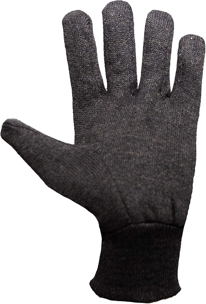G & F Products unisex adult Regular work gloves, Black, Large sold by Case 300 Pairs US