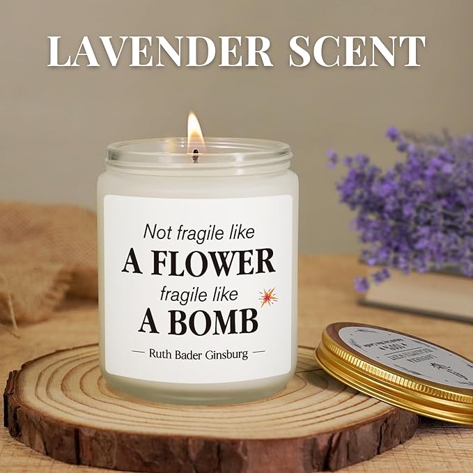 Feminist Gifts Women, Anti-Patriarchy Candle, Woman Empowerment Gifts, Womens History Month, International Womens Day, Empowering Gift for Feminism, Activist, Lesbian, Women's Right Power Decor