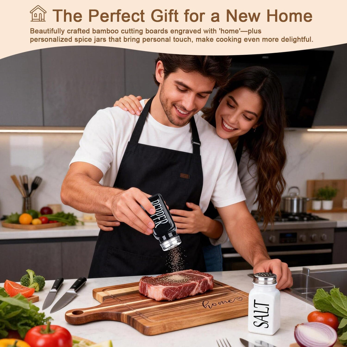 19-Piece Housewarming Gift Set | New Home Essentials for Couples & Homeowners