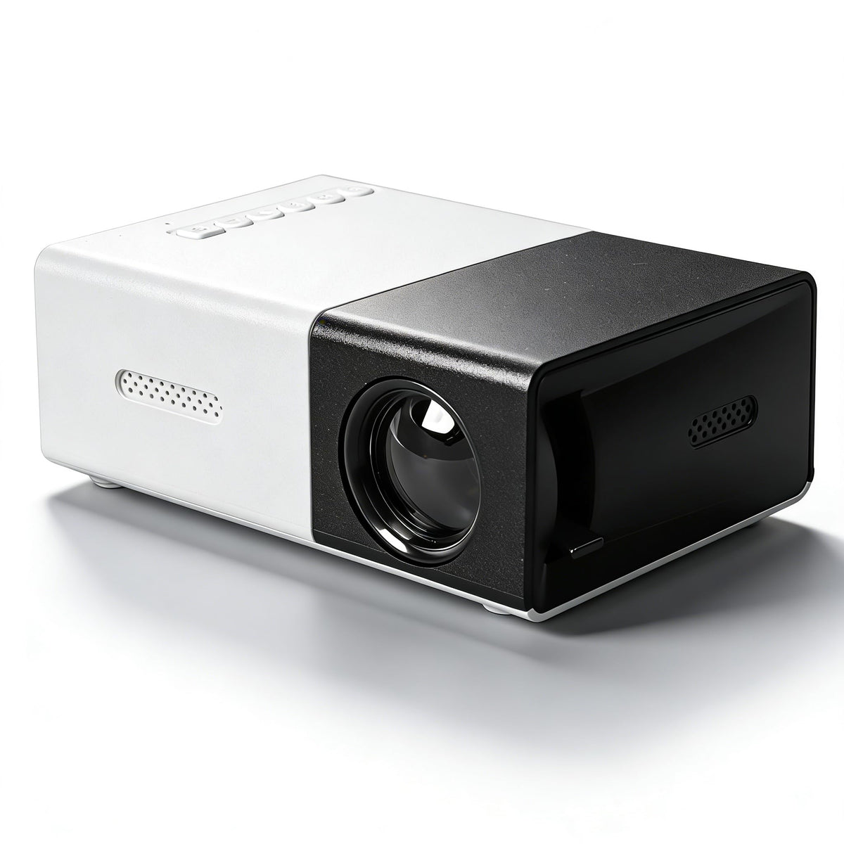 Mini Portable Projector, 2024 Upgrade 1080P Supported Projector for Outdoor Movies LED Pico Video Projector for Home Theater Movie Projector, Kids Christmas Birthday Gifts