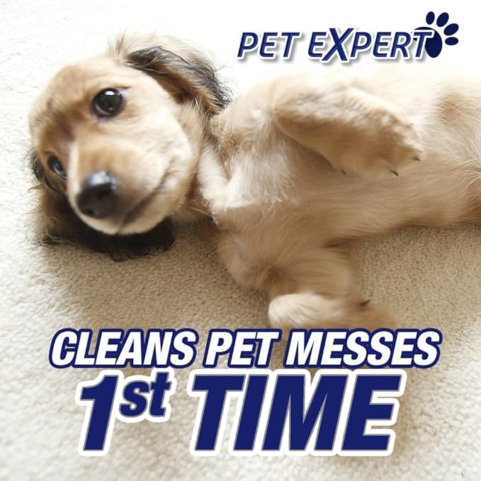 Resolve Pet Steam Carpet Cleaner Solution Shampoo, 288oz (6 Bottles x 48 oz), Safe for Bissell, Hoover & Rug Doctor