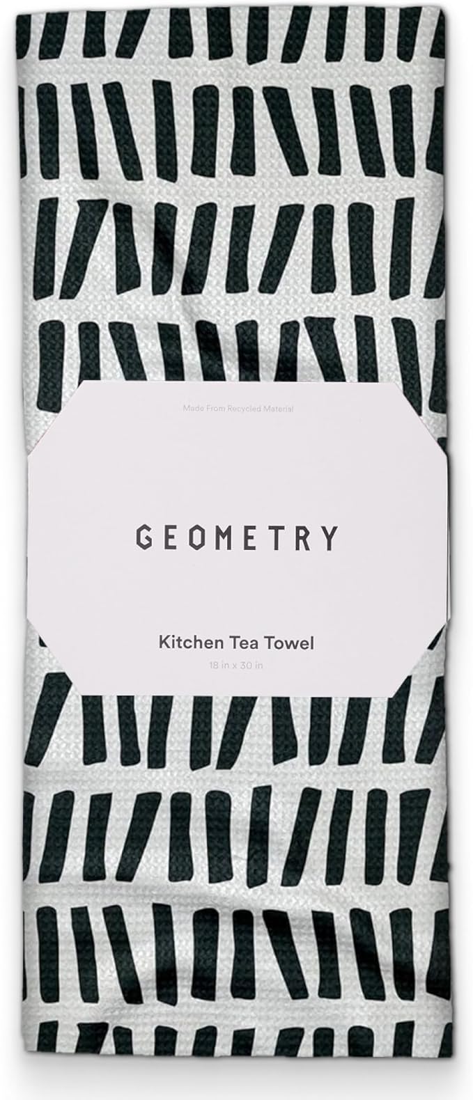Kitchen Tea Towels - Quick Dry Microfiber Dish Towels for Kitchen All Lined Up, 18" x 30" 1 Pack