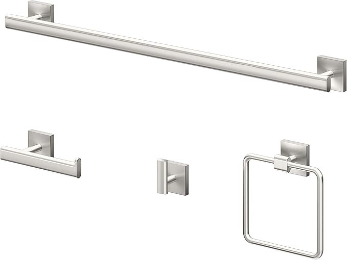 Gatco 4075 Elevate Robe Hook, Satin Nickel
