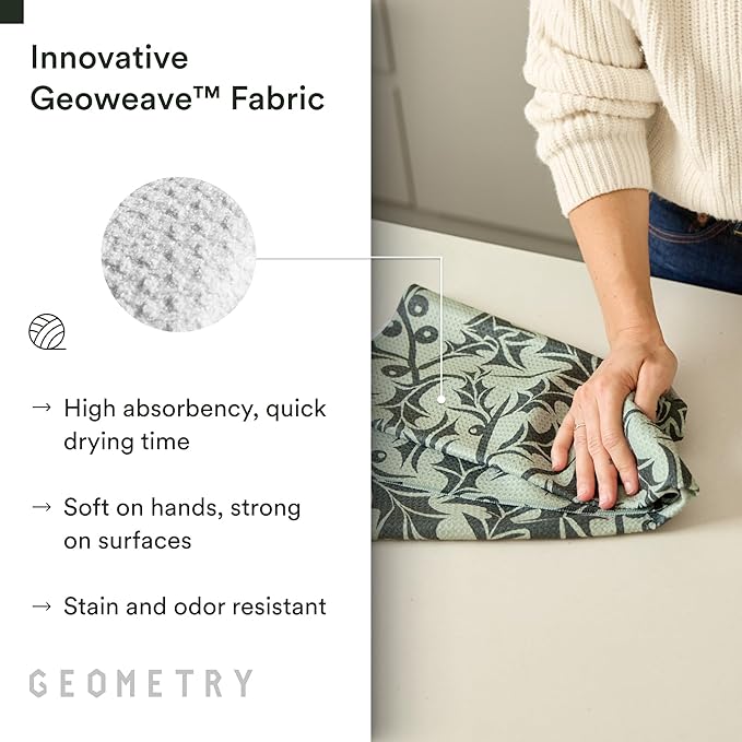 Christmas Kitchen Towels - Quick Dry Microfiber Cloth Dish Towels for Kitchen Drying - Premium Quick Dry Towel - Winter Foliage