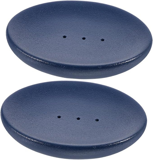 GLEAVI 2pcs Dish Holder Minimalist Storage Box for Bathroom Kitchen Design with Drainage Feature for Clean Organized Space