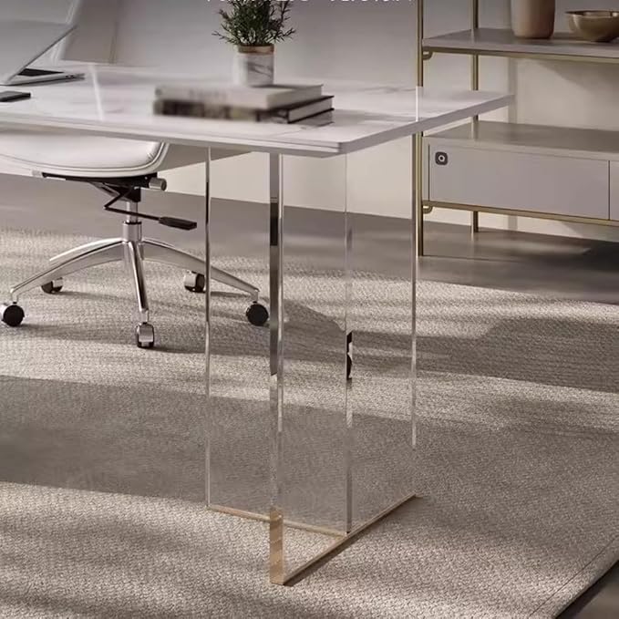 Desk Organizers Home Small Apartment Minimalist Slate Study Desk Desk Modern Minimalist Company Office Computer Desk Standing Desk(140 * 70 * 75cm)