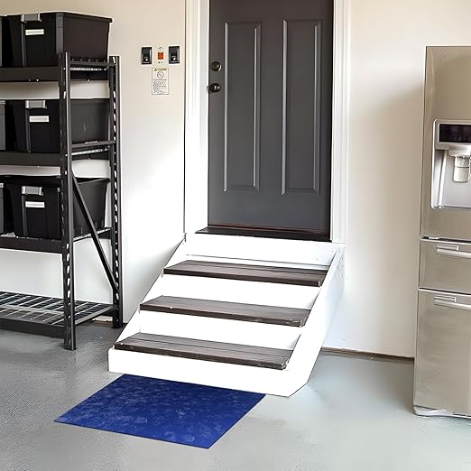 Sticky Mat Tacky Adhesive Pads 300 Sheets, 30 Sheets/Pack, 18'' x 24''/ 45 x 60 cm, Thickened Cleaning Mats for Shoes, Construction, Cleanroom, Laboratories, Hospitals, Dogs, Pets, Home- Blue