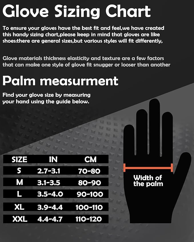 10 Mil Nitrile Gloves Disposable Heavy Duty Rubber Chemical Resistance Gloves for Mechanic