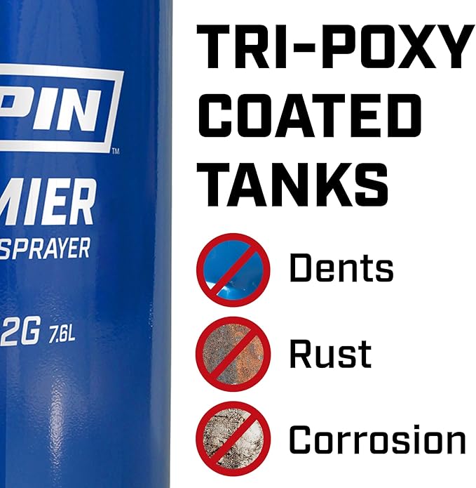 Premier Steel Portable Compression Sprayer, 2-Gallon Capacity, Model# 1280