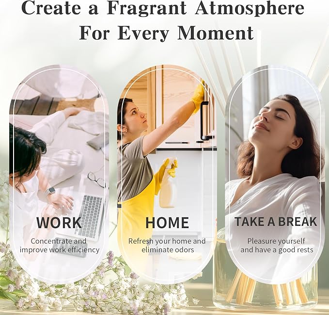 PHATOIL Charming Oasis Fragrance Oils for Aromatherapy, 3.38FL.OZ Diffuser Oils for Home, Perfect for Aromatherapy, Humidifiers, Yoga, DIY Candle and Soap Making - 100ml