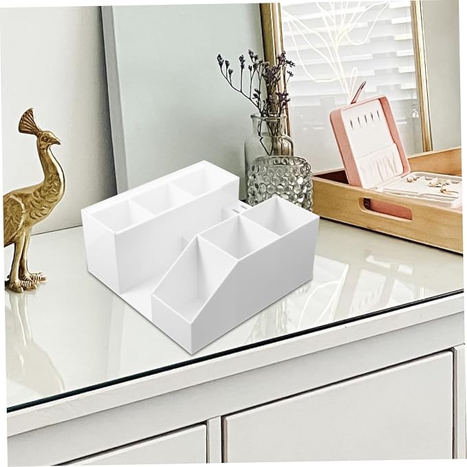 Crylic Eyelash Organizer Box Lash Tweezers Holder Desktop Storage Rack for Lash Extensions Tools
