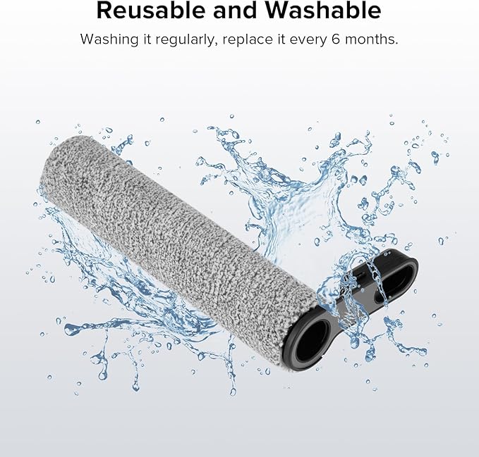roborock Soft Roller Brush forFlexi and Flexi Pro Cordless Wet Dry Vacuum Cleaner, Mop Vacuum Replacement Parts Accessory Kit