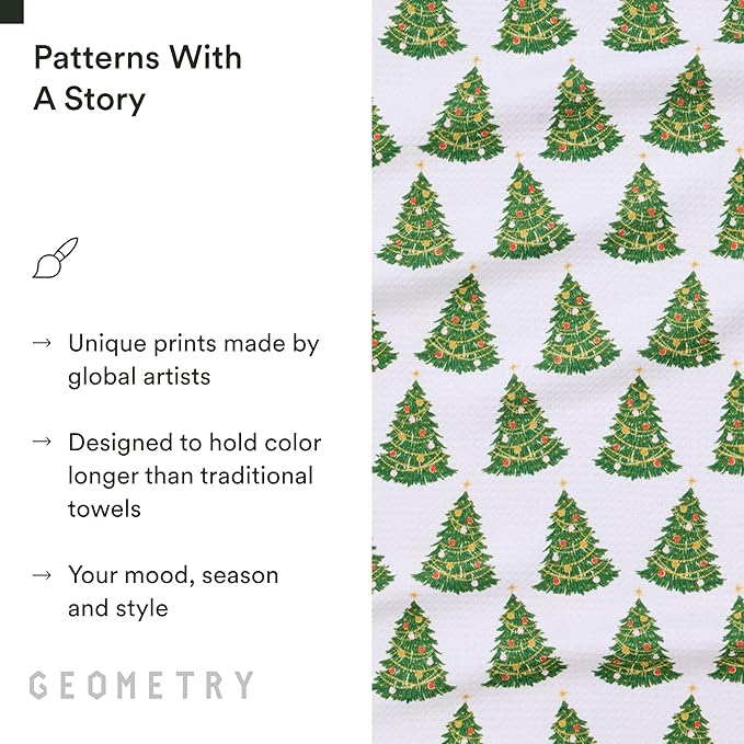 Christmas Kitchen Towels - Quick Dry Microfiber Cloth Dish Towels for Kitchen Drying - Premium Quick Dry Towel - Decked Out