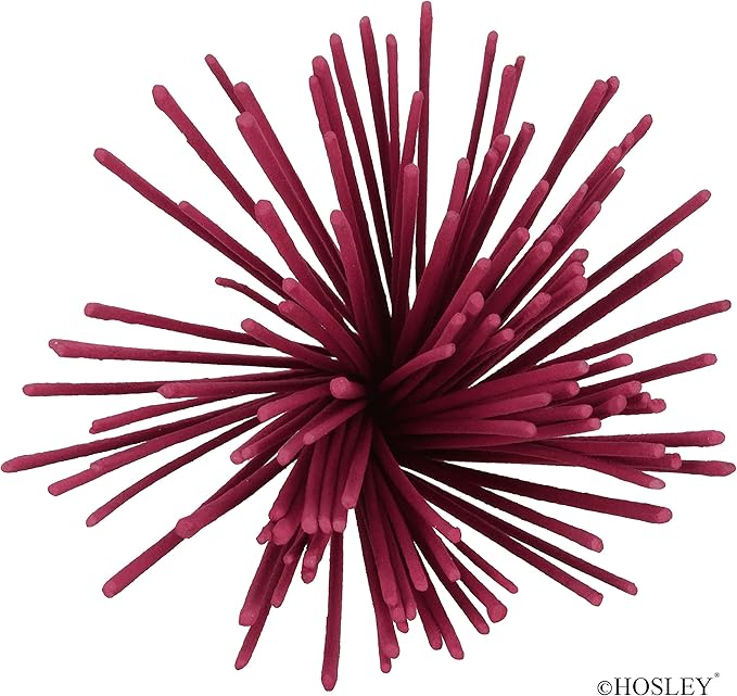 Hosley 120 Pack of Strawberry Fragrance Incense Sticks Infused with Essential Oils Ideal for Home Spa Meditation and Aromatherapy