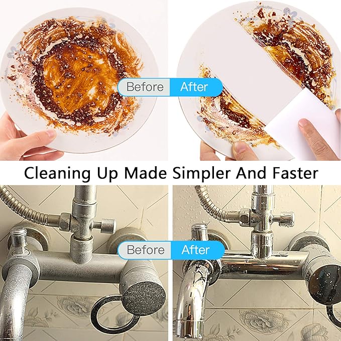 280pc Melamine Sponge, Magic Sponge Eraser, Melamine Foam Spongen in Bulk, Not Easily Fall Apart, No Chemicals