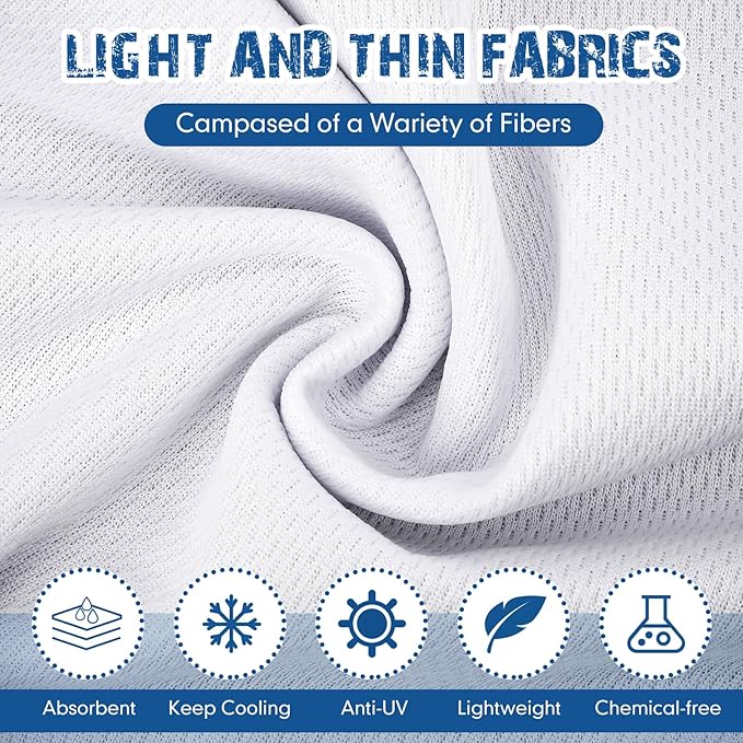 100 Pack Cooling Towel - Microfiber Cold Sports Sweat Rags Neck & Face Breathable Ice Chilly Towel for Gym Yoga Golf Workout Beach Accessories