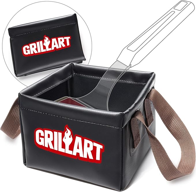 Grill Brush Bristle Free, Soak Basin, Perfect Partner for SteamWizards Grill Brush (Only Soak Basin No Grill Brush)