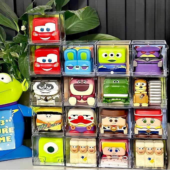 Acrylic Box Small Clear Boxes with Lids Plastic Square Cube Home & Office Storage Containers Wedding Party Favor Gift Wrap Boxes