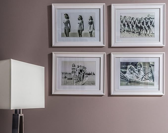 36-Pairs (16-L, 20-M, 72 Strips) Picture Hanging Strips Value Pack, Removable Hook and Loop Tape, Picture Hanger Damage Free, Adhesive Strips for Frame Hangingl, Heavy Duty