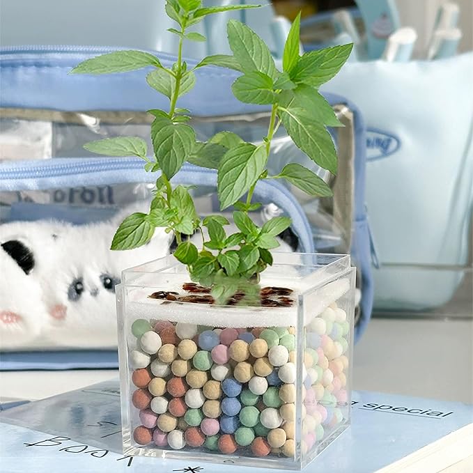 Acrylic Box Small Clear Boxes with Lids Plastic Square Cube Home & Office Storage Containers Wedding Party Favor Gift Wrap Boxes