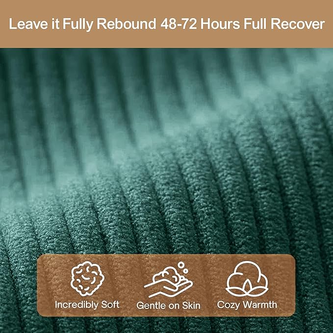 Folding Sofa Bed, 2 in 1 Convertible Sofas to Lounger Comfy Single Bean Bag Chair Floor Portable Foldable Sleeper Lazy Futon Couch Chair for Bedroom, Living Room (Green, 35.43" Single Sofa)