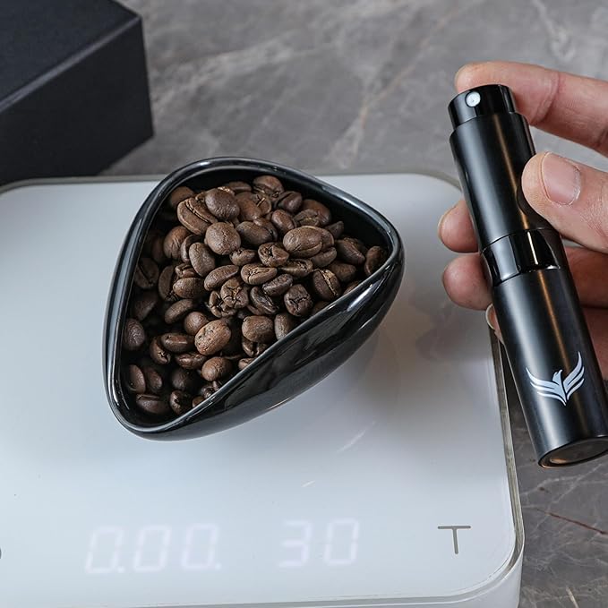 Coffee Dosing Cup Set with RDT Spray Bottle & Single Dose Bean Storage Tubes | Lifenest Barista Accessories
