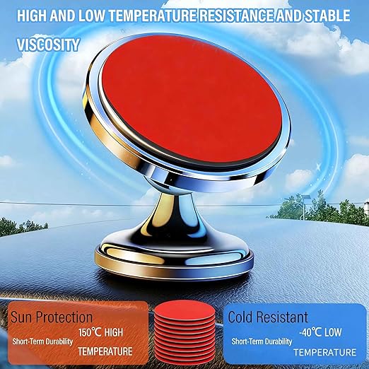 Round Double Sided Tape, Heavy Duty Mounting Tape, Sided Adhesive Tape, Removeable Foam Tape Strips for Automotive, Home, Office Decor (Round 1''-48pcs)