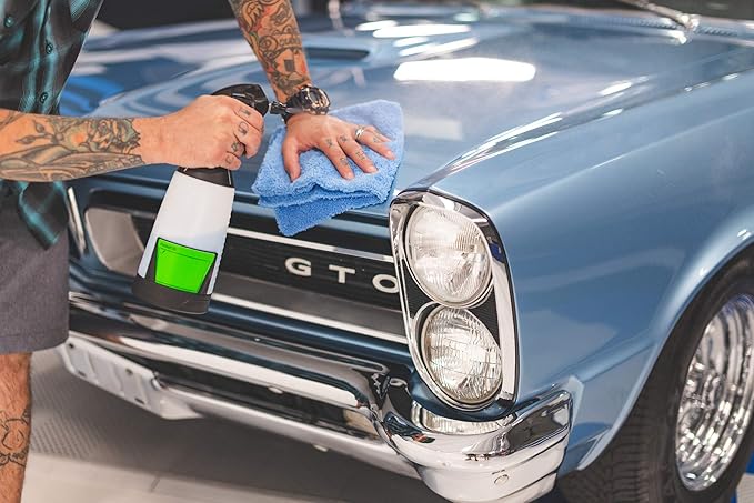 The Rag Company iK Goizper - Multi TR 1 Trigger Sprayer - Acid and Chemical Resistant, Commercial Grade, Adjustable Nozzle, Perfect for Automotive Detailing and Cleaning (5-Pack)