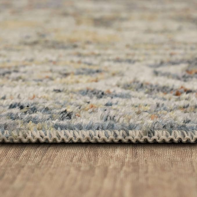 Mohawk Home Nyx Floral Ornamental Cream 7' 10" x 10' Area Rug Perfect for Living Room, Dining Room, Office